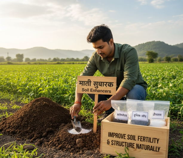 माती सुधारक (Soil Enhancers)